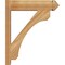 Ekena Millwork Legacy Arts & Crafts Rough Sawn Outlooker, Western Red Cedar, 6"W x 22"D x 26"H OUT06X22X26LEC03RWR - alternate 2